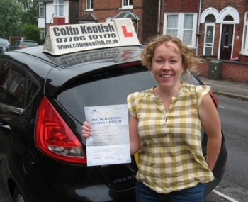 13 June 2013 - Tracey passed 1st time with only 4 minor driving faults! Well done Tracey, that was an excellent and well deserved result.



